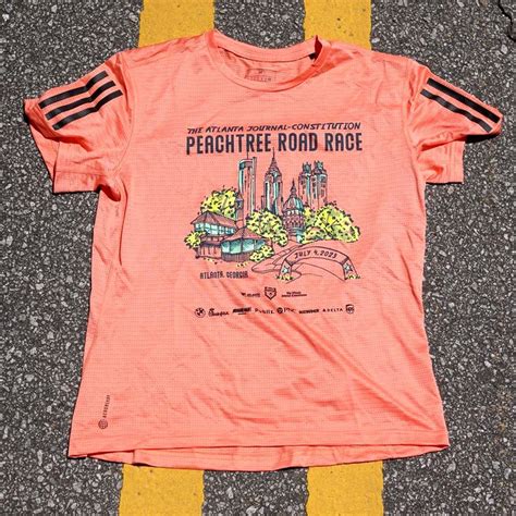 Official 2023 AJC Peachtree Road Race T-shirt