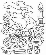 Thanksgiving Food Coloring Pages  Best For Kids sketch template