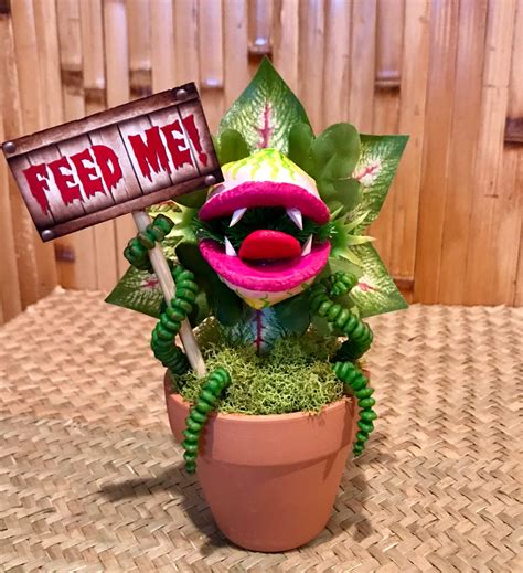 Little Shop of Horrors Audrey 2 Sculpture 6 Inches Tall Disney Feed Me ...