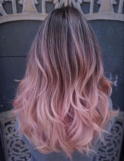 Brown Pastel Ombre Hair