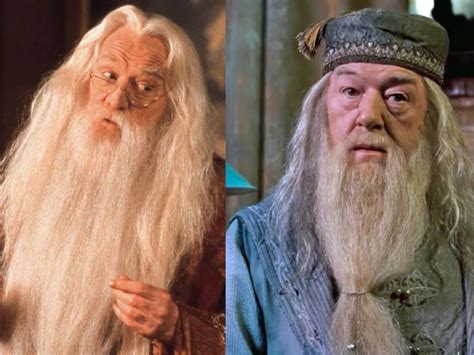 Michael Gambon replaced Richard Harris as Dumbledore in 'Harry Potter ...