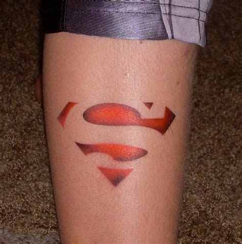 Superman Symbol Tattoo Ideas