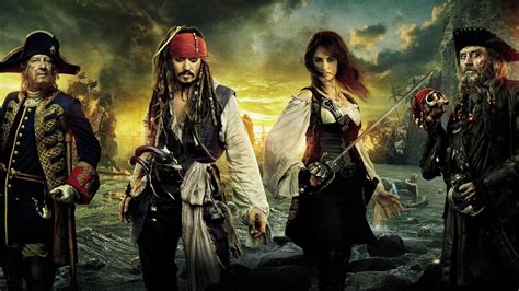 Download Hector Barbossa Geoffrey Rush Angelica Teach Penelope Cruz Blackbeard (Pirates Of The ...