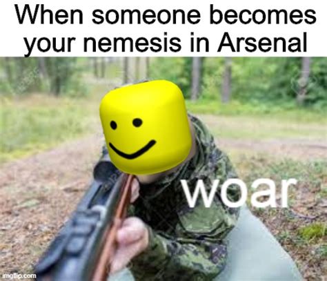 Arsenal Roblox Memes - Hey John Arsenal Skin Memes Youtube : The 'oof ...