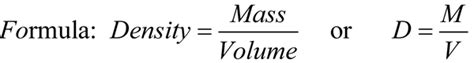 Dealing with Density - MathBitsNotebook(Geo)