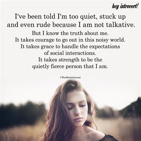 I've Been Told I'm Too Quiet | Quiet quotes, Quiet people quotes, Introvert quotes