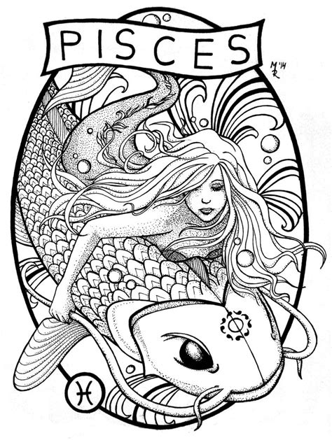 Pisces Drawing at GetDrawings | Free download