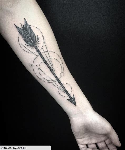 Incredible arrow tattoo with a "shoosh" effect | Mens arrow tattoo, Arrow tattoo design, Arrow ...