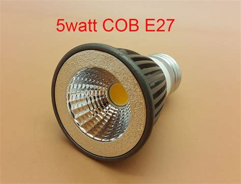 Jual 5 watt E27 COB spotlight / halogen / lampu sorot ( Putih / Warm white) di Lapak Importir ...