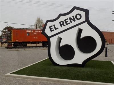 El Reno Rt. 66 monument - El Reno, OK - Route 66 - The Mother Road on Waymarking.com