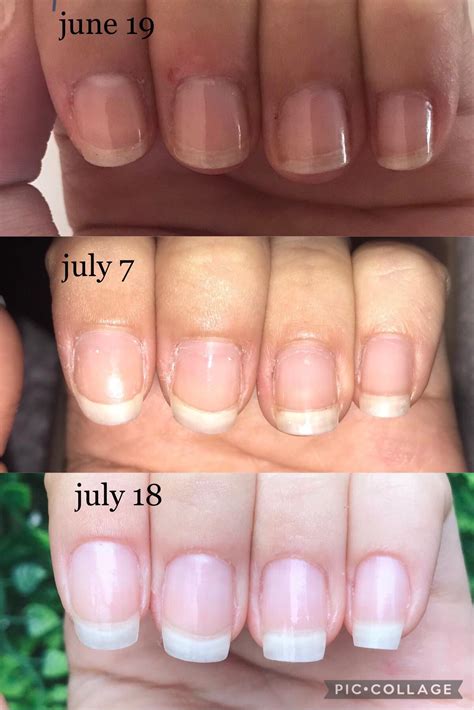 one month of progress! (both nail growth and picture quality lol) : r/Nails