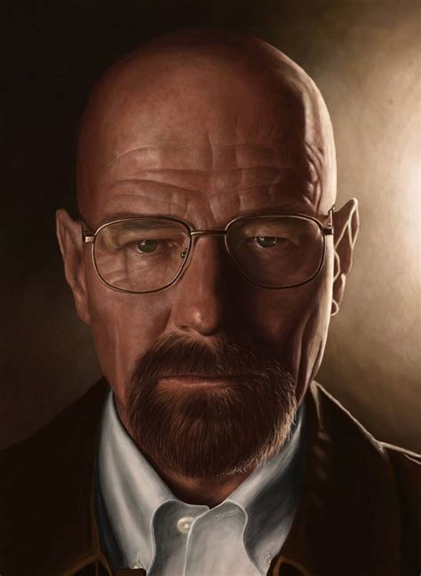 Digital painting Walter White (Heisenberg) Breaking Bad: "I am the one who knocks" | Filmes ...