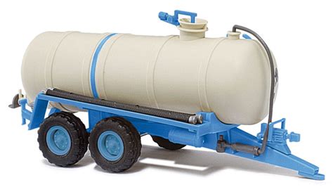 Liquid manure tank trailer HTS100.27, blue - E-trains