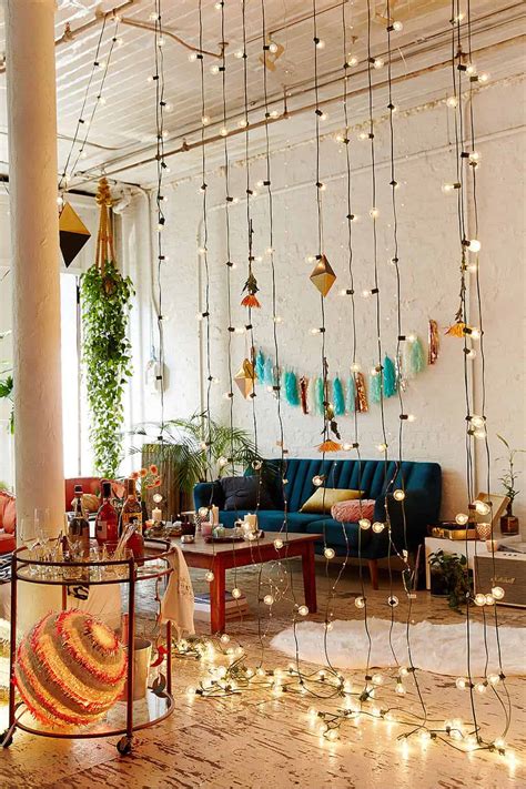 45 Inspiring ways to decorate your home with string lights