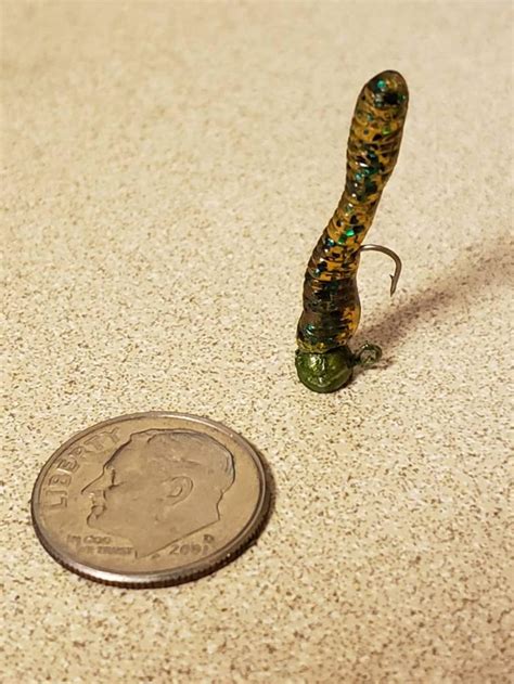 Micro Ned Rig Jigs 5pk size 14 hook steel. 1/50 oz. head. | Etsy