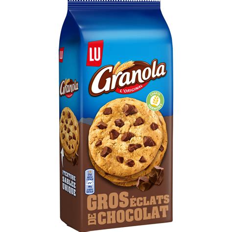 LU Granola chocolate chunks cookies • EuropaFoodXB • Buy food online from Europe • Best price