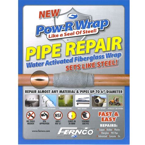 Pipe Repair Kit Pow-R Wrap for Up to 150mm Pipe | Drainage Superstore®