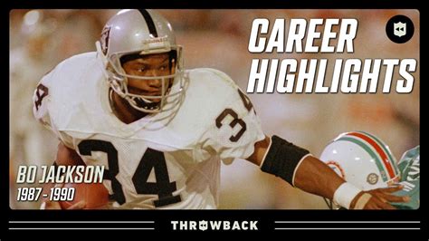 Bo Jackson's "Ultimate Athlete" Career Highlights! | NFL Legends - YouTube