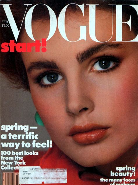 Alexa Singer covers Vogue Magazine (United States) February 1983 | Vogue us, Vogue, Vogue ...