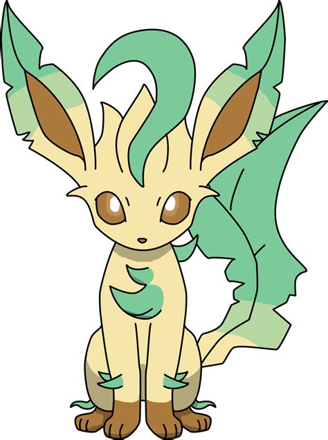 Leafeon Sitting PNG by ProteusIII on DeviantArt | Pokemon, Pokemon eevee, Pokemon eeveelutions