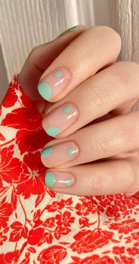 Ombre Nails with Encapsulated Flowers