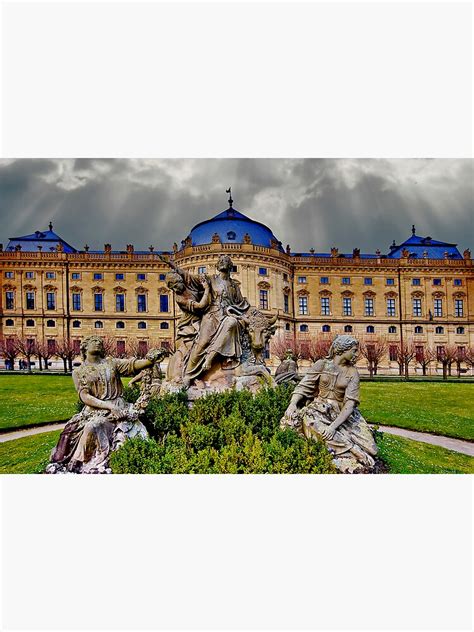 "Prince Bishops Palace Wurzburg Germany" Framed Art Print by photosbyflood | Redbubble