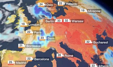 Bbc European Weather Map - Guenna Holly-Anne