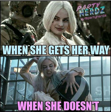 MEME TIME. chicks get crazy. Meme courtesy of @thepartynerdz #meme #memetime #harleyquinn #harle ...