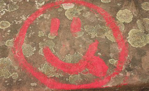 Free Images : stone, pattern, red, spray, graffiti, circle, art, funny, tongue, comic, smiley ...