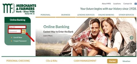 Merchants and Farmers Bank Online Banking Login - CC Bank