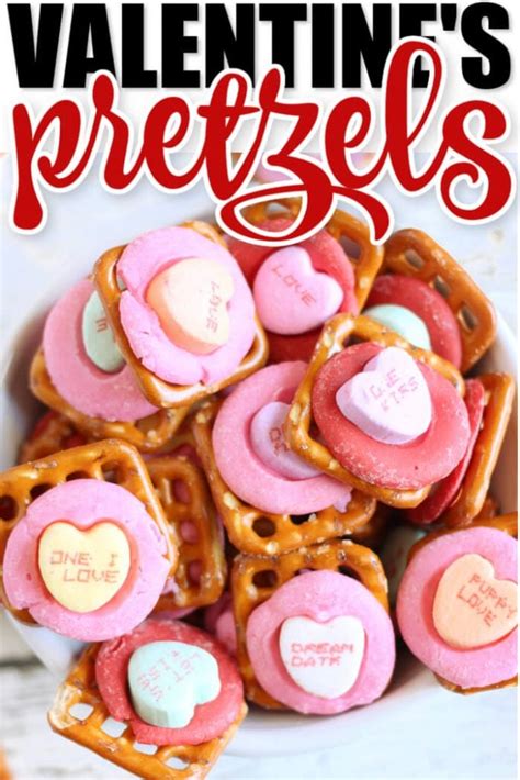 Valentine Pretzels - Mama Loves Food