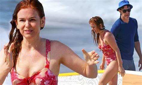 Isla Fisher, 45, looks incredible in skimpy swimsuit