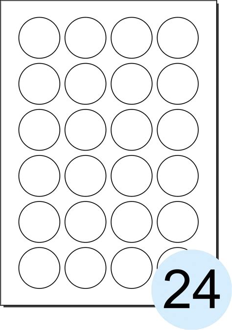 Avery 1.5 Inch Round Labels Template | williamson-ga.us