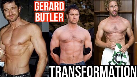 Gerard Butler Body Transformation - YouTube