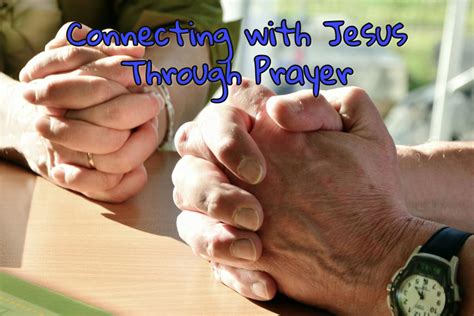 Connecting with Jesus through Prayer | Jonathan Srock