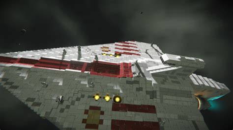 Space Engineers: Star Wars Acclamator with LAATs v 1.0 Blueprint, Ship, Large_Grid, Safe Mod für ...