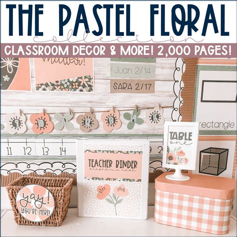 Pastel Classroom Decor — Stephanie Nash - A Touch of Class Teaching