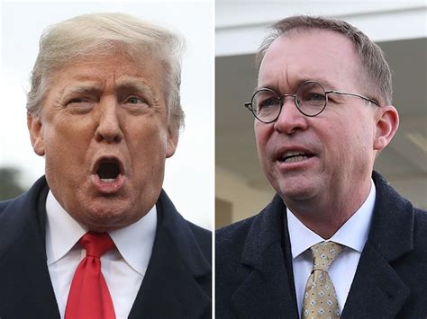 Trump: Mick Mulvaney Will Serve as Acting Chief of Staff