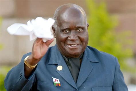 His Excellency Dr. Kenneth David Kaunda, First President of the ...