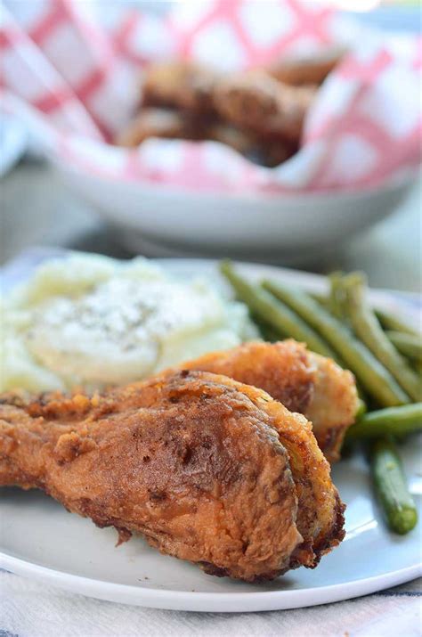 Buttermilk Fried Chicken with Pan Gravy - Life's Ambrosia