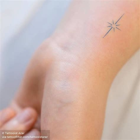 Small star tattoos on the wrist. Star Tattoo On Wrist, Small Star Tattoos, Tiny Wrist Tattoos ...