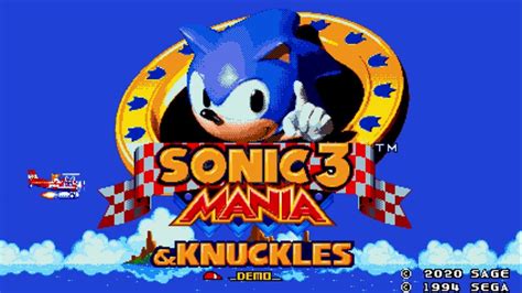 Sonic 3 & Knuckles Mania (Sage 2020 Demo) :: Walkthrough (1080p/60fps) - YouTube