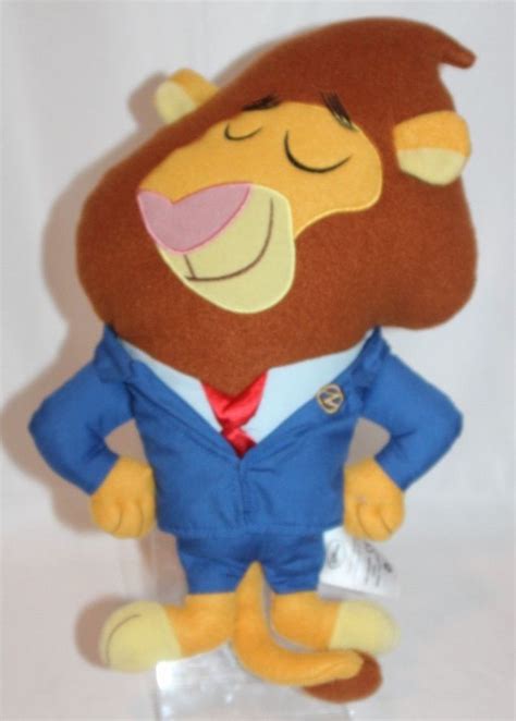 Zootopia Mayor Leodore Lionheart Lion Plush Soft Toy Doll 14" Disney ...