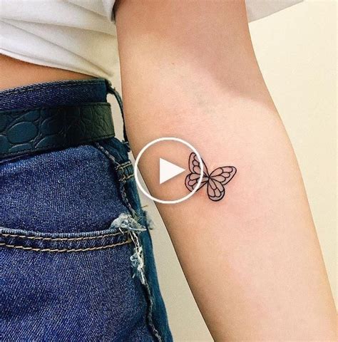 Mariposas Tatuajes Minimalistas Con - IMAGESEE