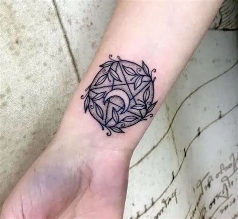 Wiccan Pentagram Tattoo