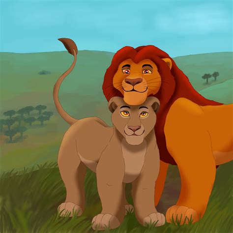 Mufasa and Sarabi by MysticalKat35 on DeviantArt