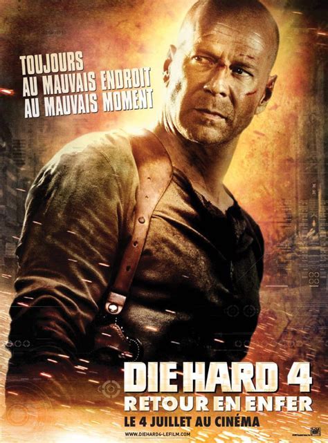 DIE HARD 4 : RETOUR EN ENFER en 2020 | Film d'action, Timothy olyphant, Idée film