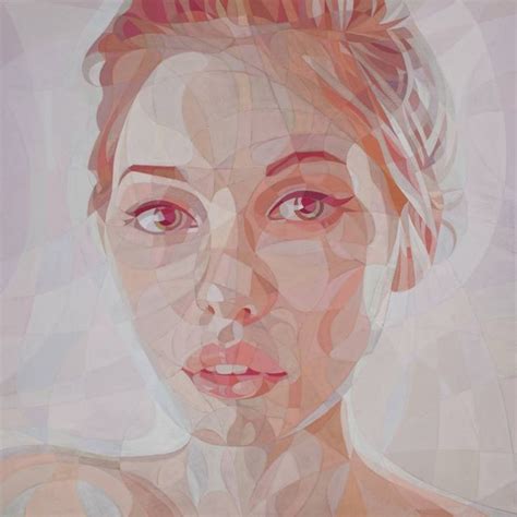 Mesmerizing and Colorful Geometric Illustrations | Portrait painting, Painter blog, Artist