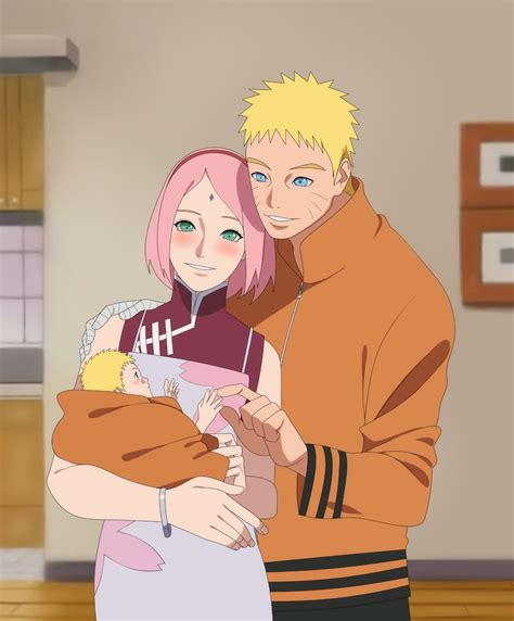 NaruSaku on Tumblr: NaruSaku Family