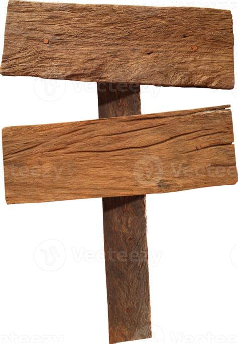 Wooden sign isolated 10135317 PNG